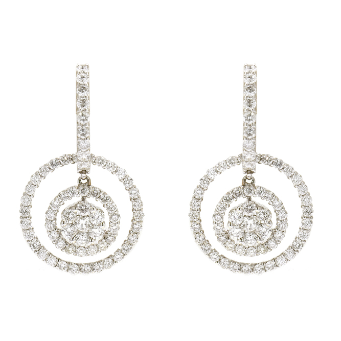 1ER253000197 - Diamond Chandelier Earrings